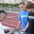 Michael Colleluori (Ridley) signs autographs after the LXM Pro game Saturday