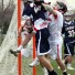 Warren Kuhn scores the game-winner in Wednesday's 7-6 OT win over Pennsbury (Phoot by Brad Ament)
