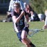 Villa Maria Academy's Carolyn Griesser heads downfield in Tuesday's win over Merion Mercy