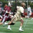 Haverford School's Joe McCallion is chased by Conestoga's Brian Dailey during action last year. The two teams - ranked 1-2 in the nation - square off Saturday at the Katie Samson Lacrosse Festival.