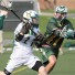 Marc Feldman, who scored the game-winning goal for Emmaus, is defended by Matt Savage of Allentown Central Catholic (Photo by Renee Schleicher)