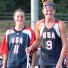 Allie Murray (left, Downingtown East) and Taylor Trimble (Episcopal Academy) will hope to bring back gold with Team USA at the FIL Championships in Hannover, Germany