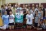 The three Conestoga girls' lacrosse teams collected and donated gifts as part of the Winter Wonders Program run by Paoli Presbyterian Church