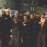From left, Emmaus players that helped load and distribute Christmas trees Friday night were: Zack Schleicher, Cole Campbell, Nate Kraemer, Tyler Lutz, Noah Howells, coach Scott Ketcham, Jace Liszka, Matt Schleicher, Matt Horton, Josh Petrohoy