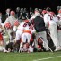 Chestnut Hill College celebrates its triple overtime win Saturday at Mercy
