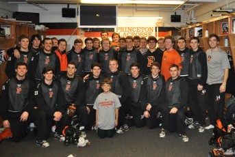 The Princeton men's team has helped take care of coach Chris Bates' son, Nick Bates, before and after his mother passed away