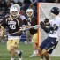 Lehigh's Ty Souders (40) defends during Friday's win (Photo by Rene Schleicher)