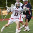 Central Bucks East's Cole Rushworth heads toward the goal in Thursday's win over Plymouth Whitemarsh