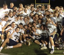 La Salle celebrates its Catholic League boys' lacrosse championship