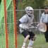 Arcadia junior goalie Cory Sonderschafer (Central Bucks South) gears for a shot in Sunday's program debut for the Knights