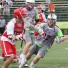 St. Joseph's freshman defenseman Dylan O'Donnell (Penncrest), defending on right in Saturday's win over Marist at the Nick Colleluori Classic, is one of 18 newcomers fighting for time.