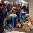 CB East Team members Sr. David Iatrola, Sr. Anthony Casselli and Jr. Matt Schmidt collect relief supplies for Staten Island.