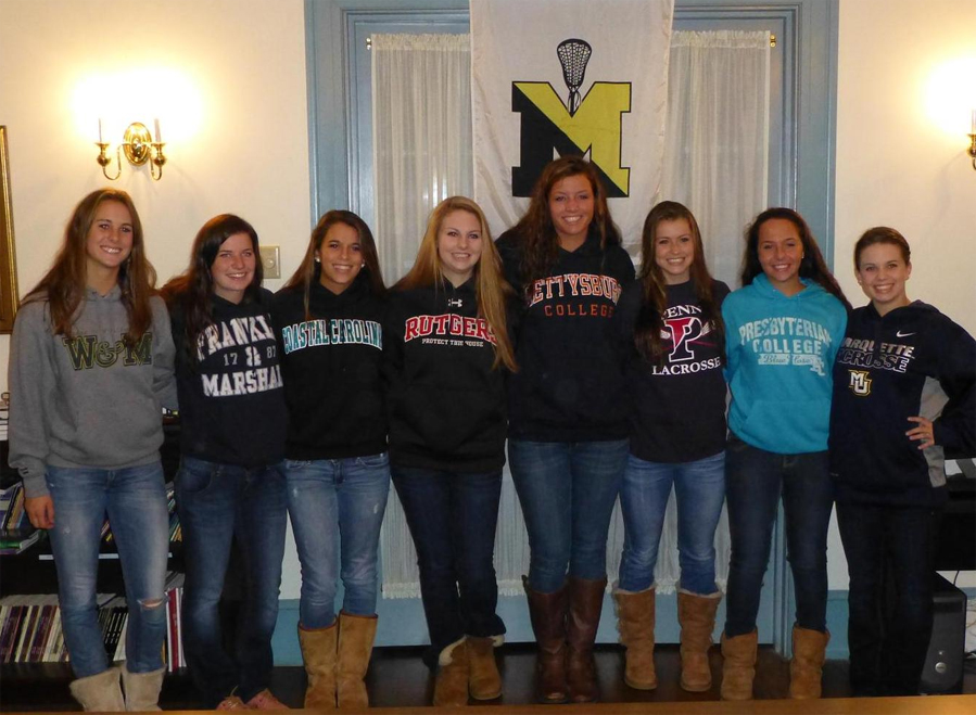 Moorestown girls signing