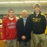New Hope-Solebury signing (from left): Tyler Nangle (Bellarmine University), NHS coach Pat Ryan and Patrick Dignan (UMBC)