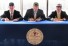 St. Augustine Prep seniors sign Letters: Pictured From Left: Defenseman Nate Gorman - Villanova, Defenseman Adam Monticollo - Loyola, Midfielder Mike Sutton - Penn State