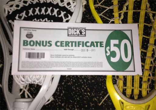 Dick's certificate