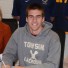 Spring-Ford senior Ian Hare, flanked by parents Maria and Steve Hare, signs a National Letter of Intent to play at Towson University during a ceremony at the high school. Also on hand for the signing were, standing from left, Spring-Ford head coach Kevin Donnelly and assistant coach Kevin Czapor.