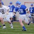 Air Force defenseman Alex Warden (Garnet Valley) heads downfield fpor the Falcons in their vitory over Lehigh (Photo by Douglas Dreyer)