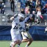Georgetown LSM Tyler Knarr, a La Salle grad, won 13 of 19 face-offs and scooped an amazing 12 groundballs in Georgetown's 9-8 OT win Sunday (Photo by Tim Flatley)