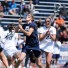 Georgetown's Kelyn Freedman (Radnor grad) goes for a draw control in the Hoyas' 6-5 win over Villanova (Photo by Tim Flatley)