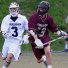 Haverford School's Timmy Brooks is defended by Episcopal Academy's Ian Strain during Monday night's 9-8 Haverford win