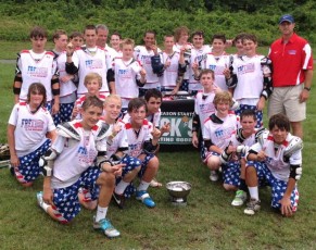 Philadelphia Freedom 2018 Summer Exposure champions: Front Row (Kneeling) – Kyle Pettine, Gavin Tygh, Ethan Bertolami, Jack Saulino, Jack Traynor, Jordan Donaghy, Quinn McCahon, Zach Lee, Scott White, Jack Mulcahy

Second Row (Standing) – Harrison Naughton, Cooper Urban, Nick Fannelli, Cole Stevens, Coach Glenn White, David Scott, Ryan Niggeman, Kyle Mason, Joe Saulino, Adam Clay, Mac Barry, Jack Smith, Sam Sweeney, Brian Miller, Coach Bob Miller. Missing from picture – Coach Mike Tabasso