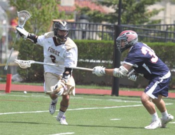 Grant Ament defended by Will Dempster