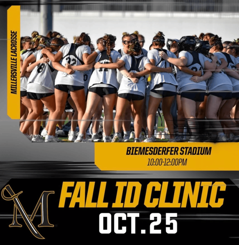 Last days to register for Millersville Women’s Lacrosse ID Clinic on Sunday, October 25